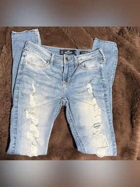 Hollister low rise skinny jeans